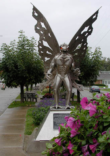 Mothman Statue