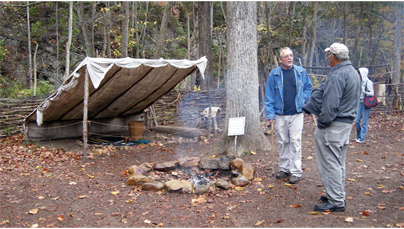 Native American Monacan Village