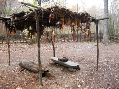 Native American Monacan Village